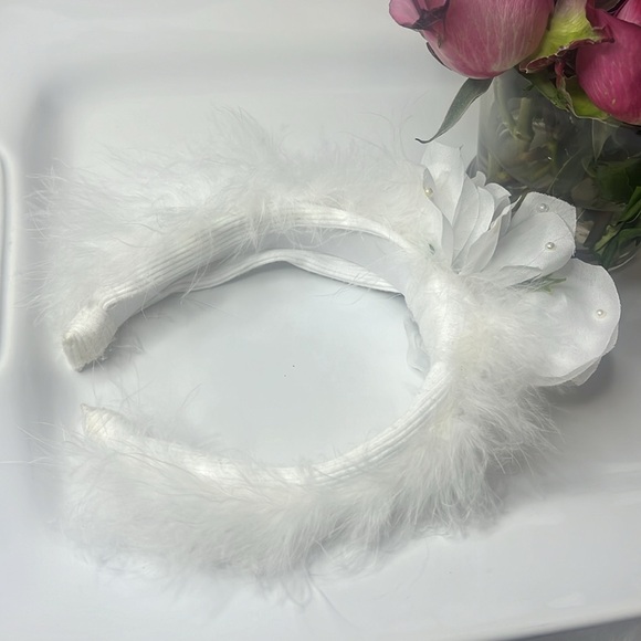 FEATHERY PEARL HEADBAND - Picture 4 of 6